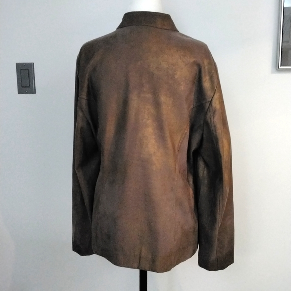 CHICO'S Ladies motto style jacket, size 12 - Picture 4 of 14